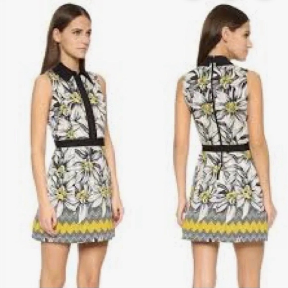 Alice & Olivia ‘Elle’ dress w front zipper. EUC size 2